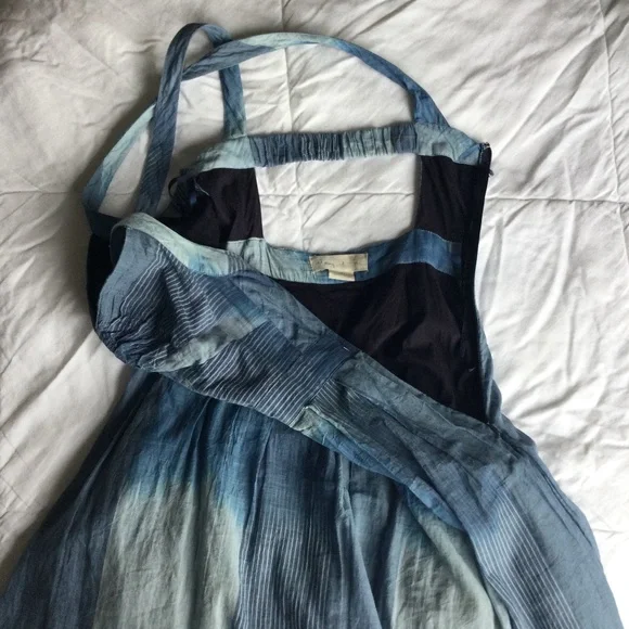 Urban Outfitters Staring at Stars Hazy Blue Pin Up Dress - Picture 12 of 16